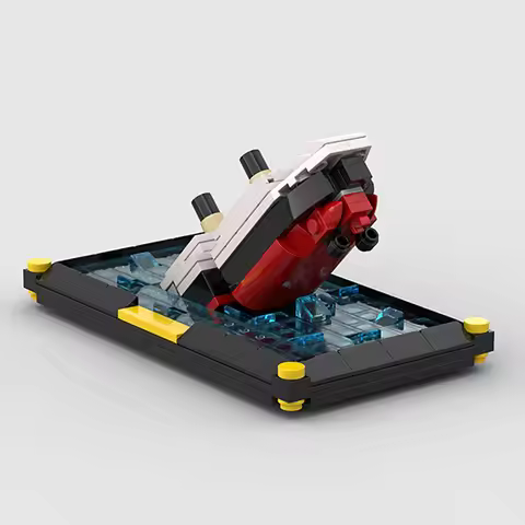 Compatible with Lego small particles creative Titanic cruise ship wreck movie moc building block chi