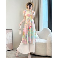 Pleated Issey Miyake Dress Issey Miyake Dress Issey Miyake Pleated Issey Miyake Skirt Female Summer 