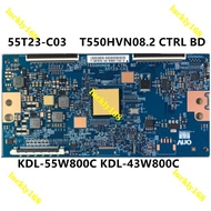 SONY KDL-50W800C T550HVN08.2 55T23-C03 TCON BOARD BAR (NEW) KDL-43W800C TESTED