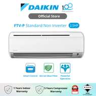(NEW Model) DAIKIN Standard Non Inverter Air Conditioner (FTV-PB R32) 2.5HP - FTV60PB / RV60PB-3WM