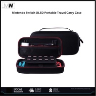 Nintendo Switch OLED Bag / Switch V2 Case EVA Protective Hard Portable Travel Carry Case with Stand Function Games Slot