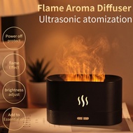 Flame Aroma Diffuser Ultrasonic Flame LED Light Air Humidifier 180ML