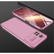 Casing Poco M4 PRO 4G Bumper GKK Full Cover Armor Hard Case Anti Retak