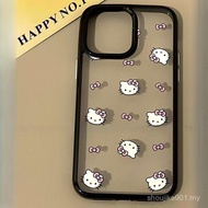 Y2k Bowknot kitty Cat Acrylic Suitable for iPhone Phone Case Suitable for iPhone 16 Pro Max/15/14 Pr
