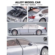 BMW 7 Series G12 Luxury Car Alloy Model Car Children Metal Toy Car Decoration Simulation Car Model