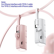 Fast Charging 8000Mah Power Bank Type-C IOS Portable Mini Mobile Phone Charger