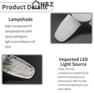 H&Z 1PC E27 Bulb LED Indoor Bulb Fan Leaf Super Bright Home Decoration Living Room Styling Light Cei