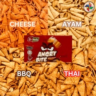 [CM] D-Jack Angry Bites Snack Cheese / Bbq / Chicken / Cili Manis Thai 500g / 1kg