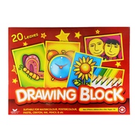 Unicorn Stationery 100Gsm Drawing Block 20 Leaves 279mm X 381mm