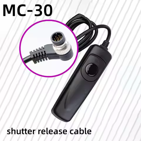 MC-30 Remote Shutter Release Control Cable MC30 for Nikon Z9 Z8 D850 D810 D700 D800 D800E D500 D300 