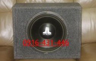 美製 JL AUDIO W6 雙磁雙音圈 早期 12吋重低音喇叭含音箱+擴大機