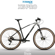 ใหม่ TRINX X5Pro เสือภูเขาเฟรมอลูมิเนียม ล้อ 29 นิ้ว Shimano Deore 1x10 speed