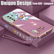 Case Motif Doraemon Untuk Vivo Y77 Y20 Y20S Y12S Y20S Y50 Y30 Y30I Y19