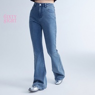 6IXTY8IGHT HAILEY C HIGH-RISE FLARED JEANS FOR WOMAN GIRL PN11067