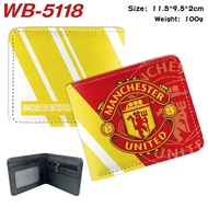 Football Club FC Barcelona Liverpool New Casual Student PU Leather Cartoon Short Wallet Gift Boy and