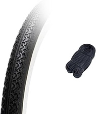 Shinko 60314 20" Bicycle Tire Tube Set Standard Tires 20 x 1 3/8 Black/White W/O SR172
