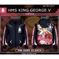 Hoodie Jacket Fullprint Anime Azur Lane HMS King George V