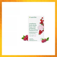 Nutrilite Cranberry Fruit Drink Base with Probiotic, Inulin & FOS - 30 stick