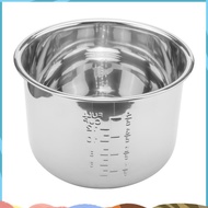 6L Pressure Cooker Inner Pot Rice Pressure Cooker Liner Stainless Steel Inner Pot Minute Pressure Co