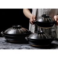 Clay pot, stew pot, stock pot, Japanese style rice cooker