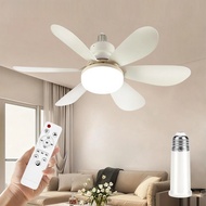 Home 60W LED Ceiling Fan Light  Base 3-colour Adjustable Wireless Remote Control 52CM Ceiling Fan La