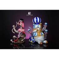 Cube Studio - Perona &amp; Kumasy One Piece Resin Statue GK Anime Figure