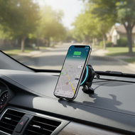 15W MagSafe Wireless Car Charger for iPhone  15W Pengecas Tanpa Wayar MagSafe untuk iPhone