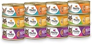 Nulo Freestyle Shredded Canned Wet Cat Food Variety Bundle - 3 oz. - 3 Flavors - Chicken &amp; Duck, Beef &amp; Rainbow Trout, and Turkey &amp; Halibut (12 Cans Total)