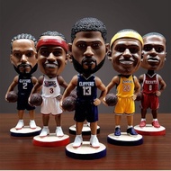 Rose Figure Kobe Figure Kobe Figure Iverson Doll nba Star Car Decoration Basketball Morante James [F