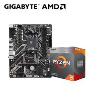 【真香】技嘉 B450M K+AMD【四核】Ryzen3 3200G