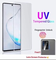 Galaxy S20 Ultra 5G UV 3D Tempered Glass 玻璃保護貼 送鏡頭貼