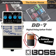 Boss DD-7 Digital Delay Guitar Pedal (DD7) (DD 7)