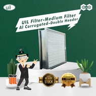 Air filter for HVAC system AC Filter/ HVAC Filter/ UIL Filter/ - Medium Filter Al Corrugated - Doubl