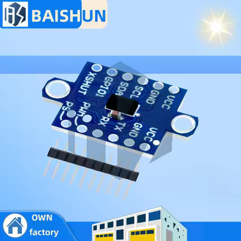 GY-53 VL53L0X laser ToF time-of-flight sensor module 3v-5v serial PWM output for arduino