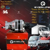 {8-97248914-1} Alternator Isuzu ElfbNpr Pro /Isuzu Ftr Nkr 4Hf1 ,4Hj1 ,4Hg1 ,4Hel ,4Hk1 [1Pin] [80A]