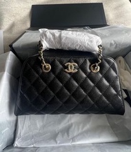 Chanel 23cm 黑金牛