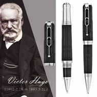 Mont Victor Hugo MB Writer Roller/Ballpoint Pen With Cathedral Architectural Style Engraved Pattern 