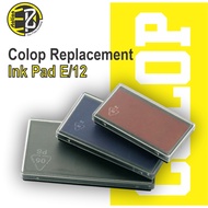 COLOP Replacement INK PAD E/12 for MINI-FOLIO S 120/13 2 @ MINI INFO-DATER @ S 120/WD @ S110