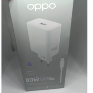 OPPO 80Watt Charger 80W Super VOOC Fast Charging Type C/ Original