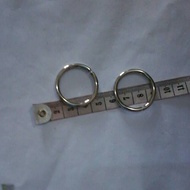 Ring O 2.5 Cm Thin Nickel Round/
