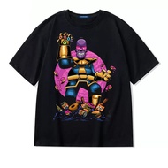 Thanos Bender T-Shirt Oversized Funny Futurama Parody Infinity Gauntlet Tee