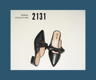 รองเท้าเเฟชั่นผู้หญิงเเบบคัชชูเปิดส้นเท้า No. 2131 NE&NA Collection Shoes