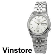 [Vinstore] Seiko 5 SNK385K1 Automatic Stainless Steel Silver Dial Men Watch SNK385K SNK385