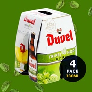 Duvel Tripel Hop Imperial IPA - Pack of 4 x 330ml Bottles [Belgian Beer]