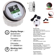 85mm Boat Car G-P-S Speedometer Odometer With G-P-S Antenna 3 Units (knot mph km/h)Can Be Switched F