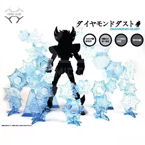 Saint Seiya Myth Cloth EX Aquarius Camus Cygnus Hyoga Effect Part Athena Throne Decoration Knights o