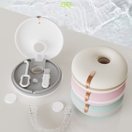 <GQ8.8>Donut-shaped Braces Case Portable Storage Box For Orthodontic Invisible Aligners Braces Case