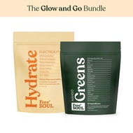 Glow and Go By Free Soul - Hydrate Electrolytes & Mango Greens QT9W