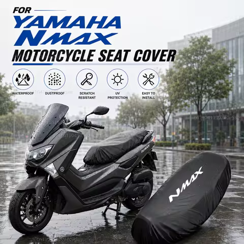 For YAMAHA NMAX125 NMAX150 NMAX155 NMAX160 NMAX 125 150 155 160 Motorcycle Rain Seat Cover Waterproo