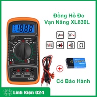 Đồng hồ đo điện tử vạn năng XL830L đồng hồ đo điện đa năng XL 830L đo điện áp hiển thị số đồng hồ đo